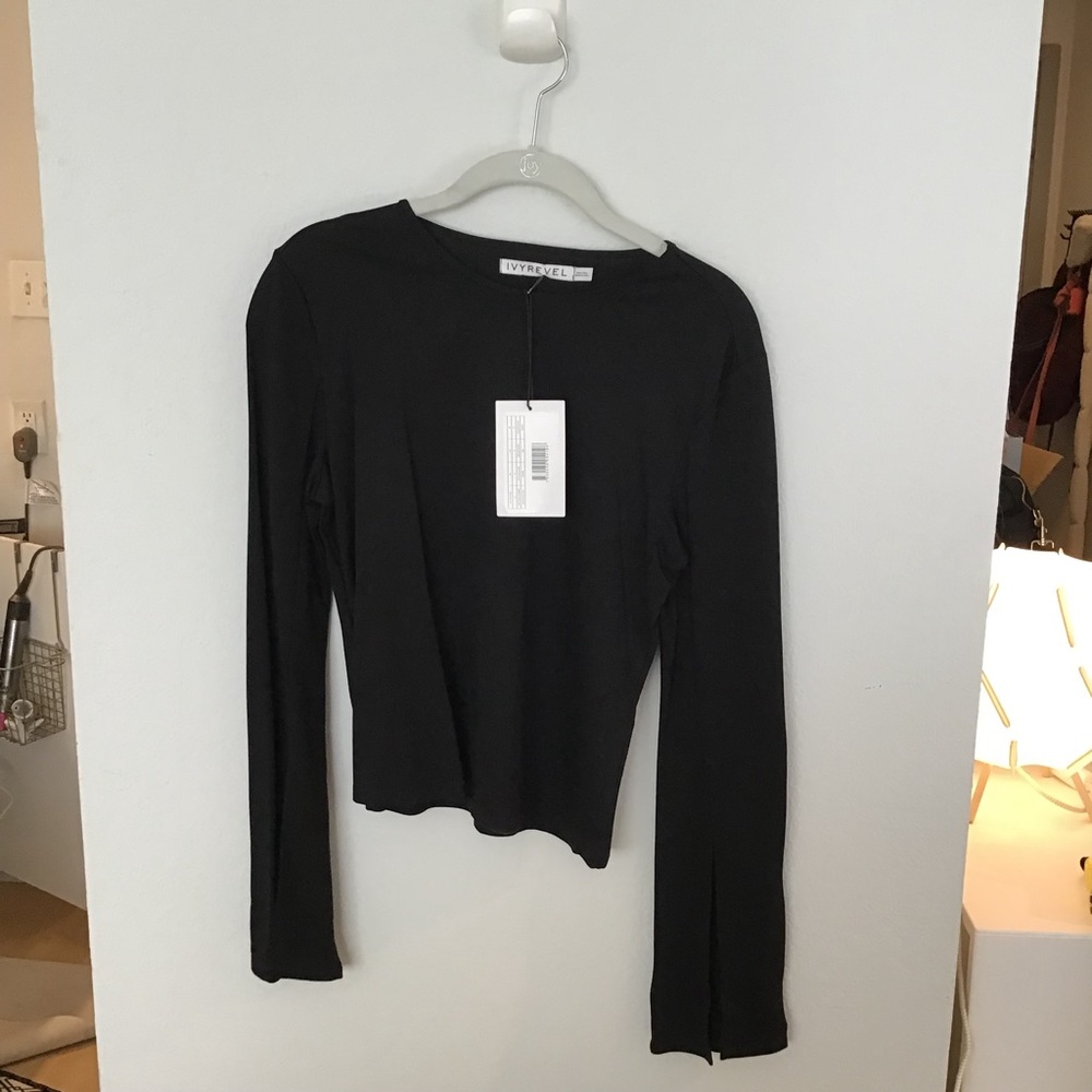 ASOS split sleeve top